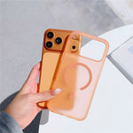 For iPhone 18 Pro Max / 17 Pro Max Magnetic Case Skin-touch PC Matte Back Phone Cover