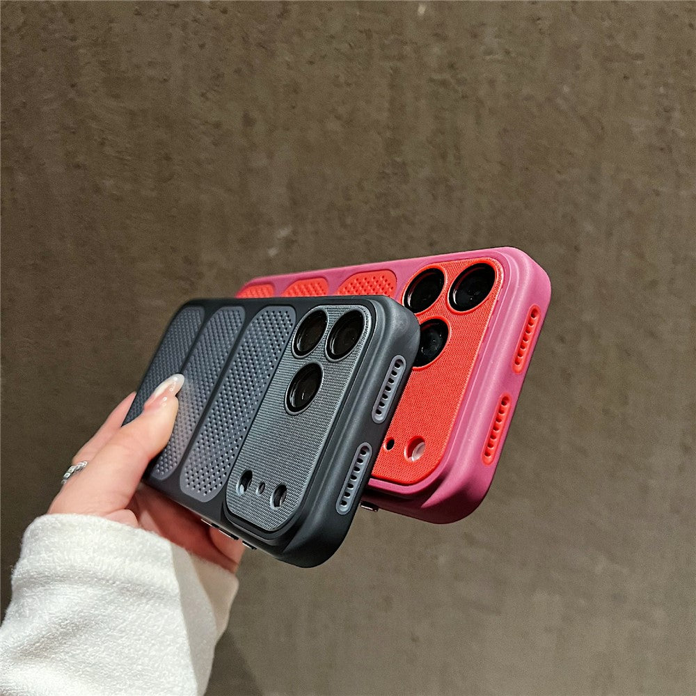 Til iPhone 18 Pro Max / 17 Pro Max Cover Kompatibel med MagSafe Triple Vented Cooling PC+TPU Telefoncover