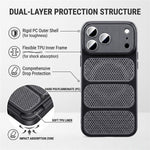 Til iPhone 18 Pro Max / 17 Pro Max Cover Kompatibel med MagSafe Triple Vented Cooling PC+TPU Telefoncover