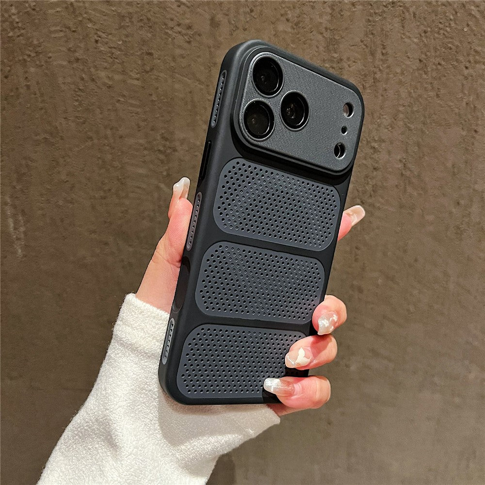 Til iPhone 18 Pro Max / 17 Pro Max Cover Kompatibel med MagSafe Triple Vented Cooling PC+TPU Telefoncover