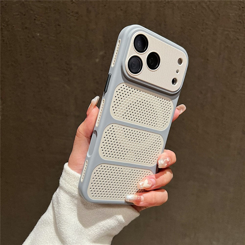 Til iPhone 18 Pro Max / 17 Pro Max Cover Kompatibel med MagSafe Triple Vented Cooling PC+TPU Telefoncover