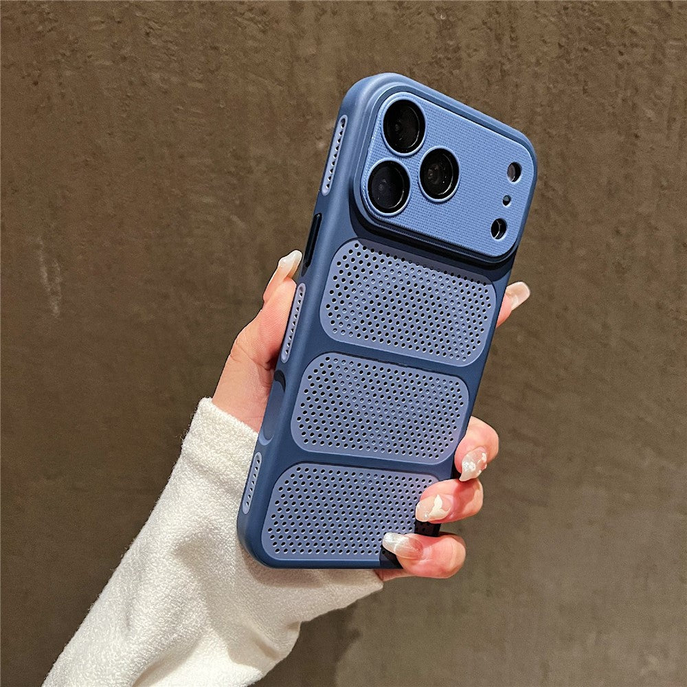 Til iPhone 18 Pro Max / 17 Pro Max Cover Kompatibel med MagSafe Triple Vented Cooling PC+TPU Telefoncover