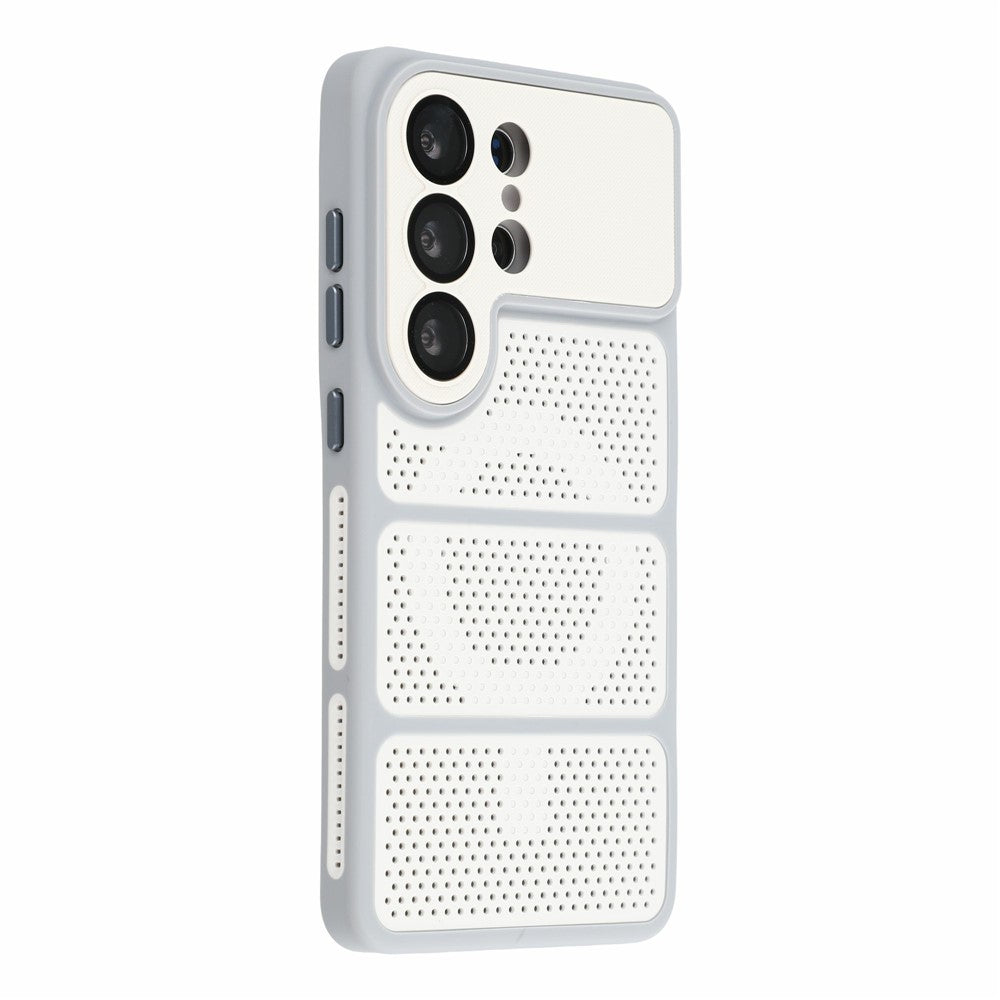 Samsung Galaxy S25 Ultra Magnetiskt Skal Tre-Zon Kylning PC + TPU Reptåligt mobilskal