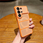 For Samsung Galaxy S26 Ultra Magnetic Case Three-Zone Cooling PC + TPU Scratch Resistant Phone Cover