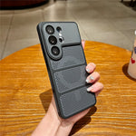 For Samsung Galaxy S26 Ultra Magnetic Case Three-Zone Cooling PC + TPU Scratch Resistant Phone Cover
