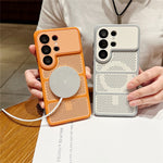 For Samsung Galaxy S26 Ultra Magnetic Case Three-Zone Cooling PC + TPU Scratch Resistant Phone Cover