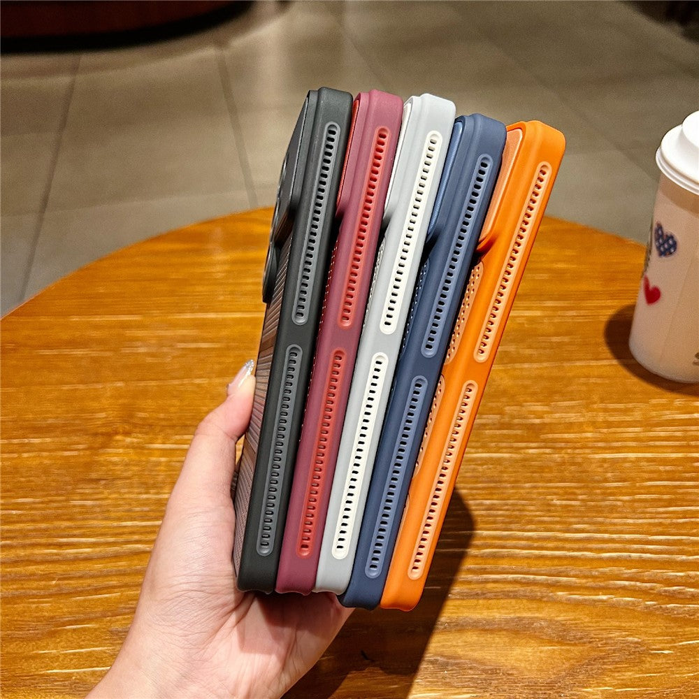 For Samsung Galaxy S26 Ultra Magnetic Case Three-Zone Cooling PC + TPU Scratch Resistant Phone Cover