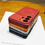 For Samsung Galaxy S26 Ultra Magnetic Case Three-Zone Cooling PC + TPU Scratch Resistant Phone Cover