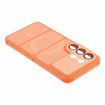 For Samsung Galaxy S24 Ultra Magnetic Case Three-Zone Cooling PC + TPU Scratch Resistant Phone Cover