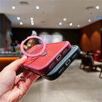 For iPhone 18 Pro / 17 Pro Case Magnetic Kickstand Heat Dissipation Mesh PC + TPU Phone Cover