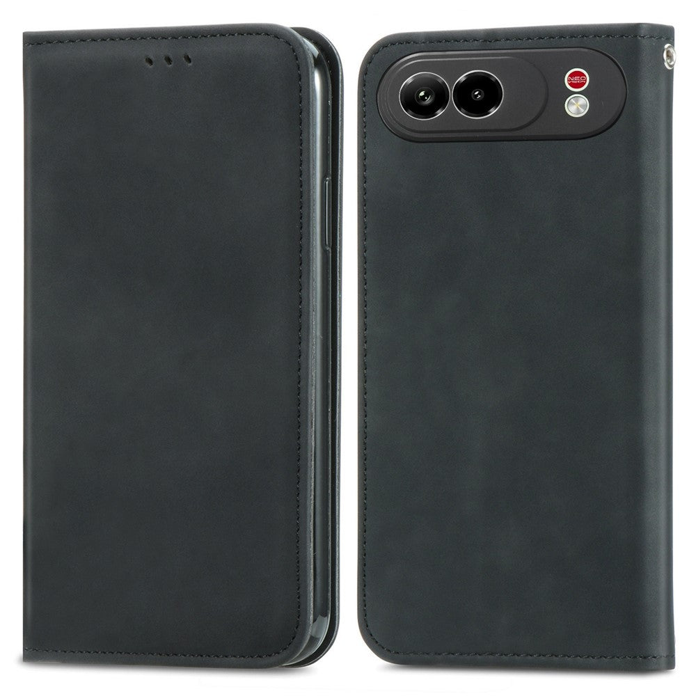Til ZTE nubia Air Pro 5G læderetui med kortholder magnetisk absorption telefoncover