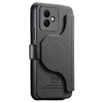 For Honor X60 GT 5G Magnetic Case RFID Blocking Detachable Wallet Stand Cloth Texture Leather Phone Cover