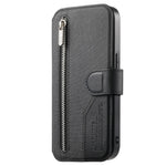 For Xiaomi 17 Pro Max Magnetic Case RFID Blocking Detachable Wallet Stand Cloth Texture Leather Phone Cover