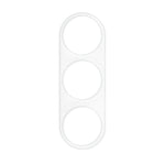For Samsung Galaxy S25+ Magnetic Case TPU + PC Phone Cover with Ultra Thin Fingerprint Unlock Screen Protector + Clear Lens Film