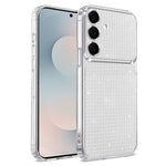 For Samsung Galaxy S26+ TPU Case Diamond Texture Glitter Shockproof Phone Cover with Airbag Corner