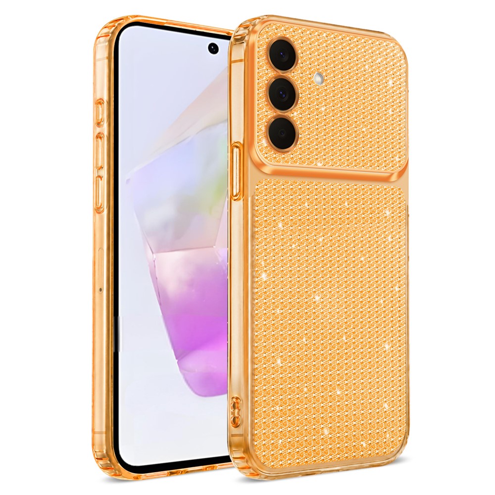 Samsung Galaxy A36 5G / Galaxy A56 5G / Galaxy A37 5G TPU-skal Diamanttextur Glitter Stötsäkert mobilskal med Airbaghörn