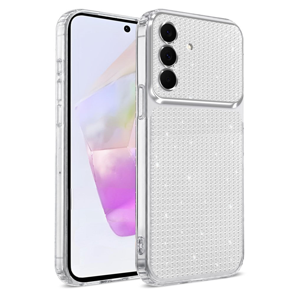 Samsung Galaxy A36 5G / Galaxy A56 5G / Galaxy A37 5G TPU-skal Diamanttextur Glitter Stötsäkert mobilskal med Airbaghörn