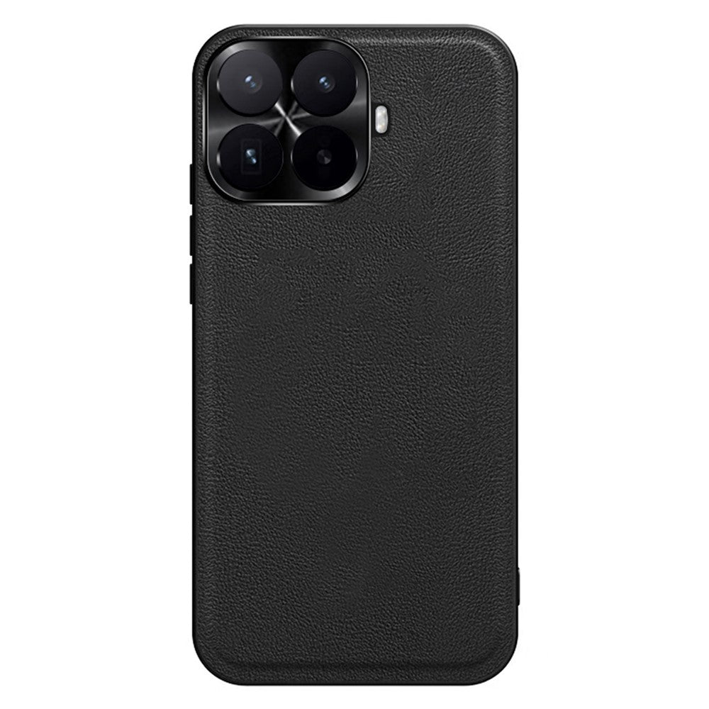 Xiaomi 17T-skal PU + TPU + PC-mobilbakstycke med metalllinsram