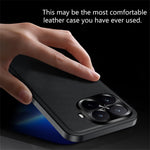 Xiaomi 17T-skal PU + TPU + PC-mobilbakstycke med metalllinsram