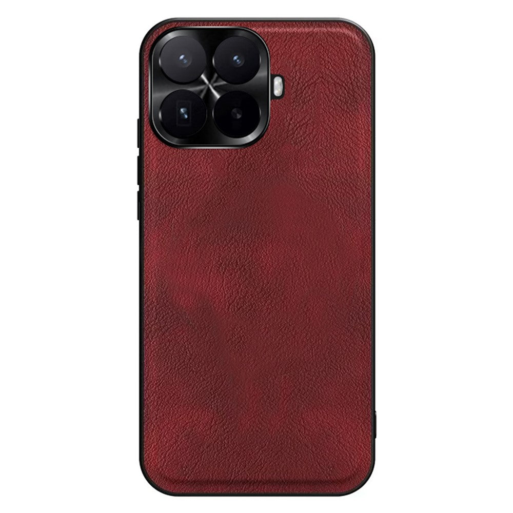 Xiaomi 17T-skal PU + TPU + PC-mobilbakstycke med metalllinsram