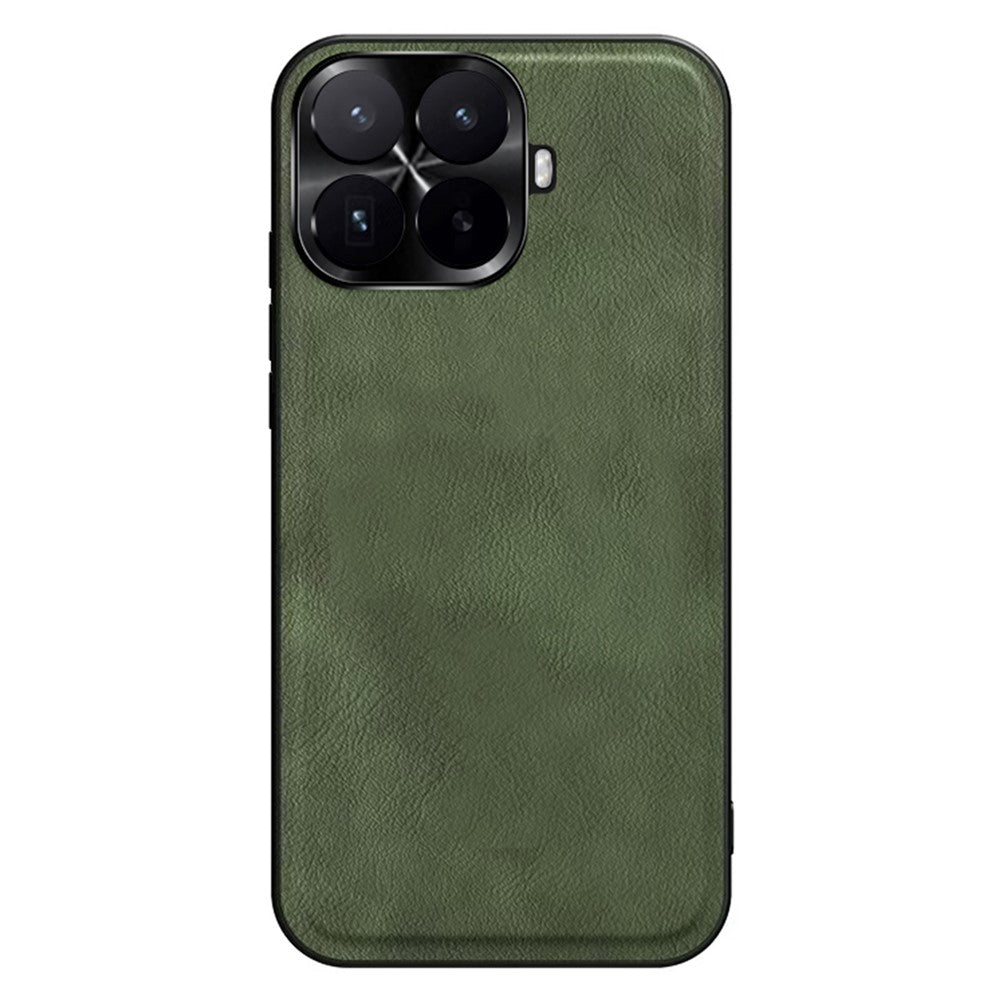 Xiaomi 17T-skal PU + TPU + PC-mobilbakstycke med metalllinsram