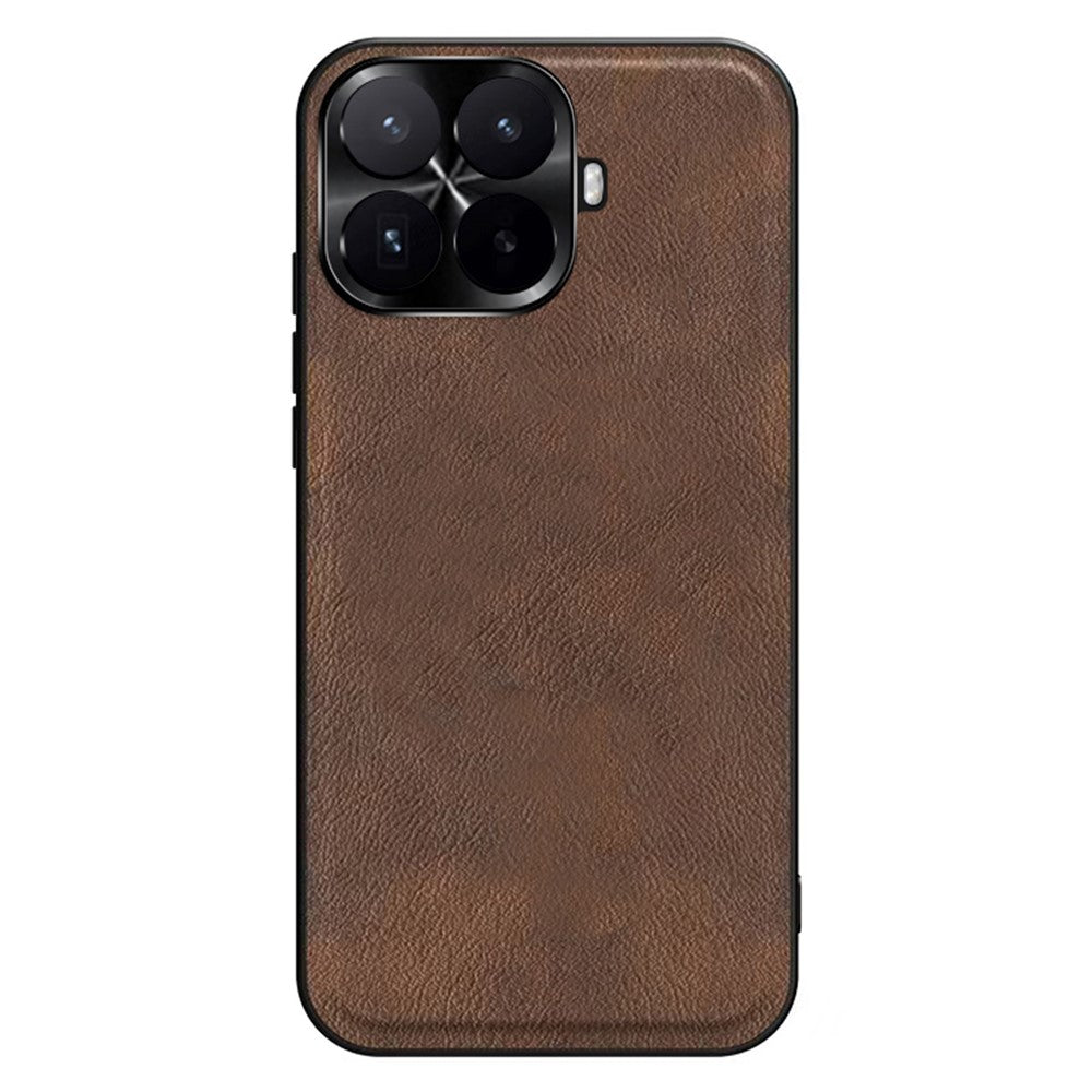 Xiaomi 17T-skal PU + TPU + PC-mobilbakstycke med metalllinsram
