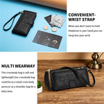 For Honor Magic8 Pro 5G Case PU Leather Butterfly Floral Zippered Wallet Phone Cover with Wrist Strap / Shoulder Strap