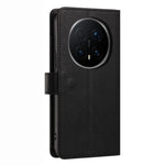 For Honor Magic8 Pro 5G Case PU Leather Butterfly Floral Zippered Wallet Phone Cover with Wrist Strap / Shoulder Strap