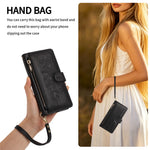 For Xiaomi Redmi Note 15 4G (Global)  /  Redmi Note 15 5G (Global)  /  Poco M8 5G Case PU Leather Butterfly Floral Zippered Wallet Phone Cover with Wrist Strap / Shoulder Strap