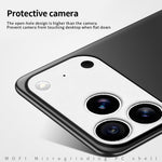 MOFI til iPhone 18 Pro Cover Shield Matte Series Ultra Slim PC Beskyttelsescover