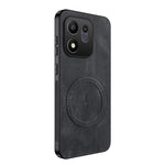 WANLONFENG for Honor 600 Smart 5G / X7e Plus 5G SD1 Series Magnetic Case Nappa Texture PC TPU Phone Cover