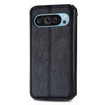 Til Google Pixel 11 Pro / Pixel 11 Cover Rombepræg PU Læder Pung Telefoncover
