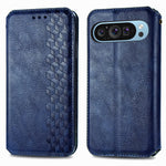 Til Google Pixel 11 Pro / Pixel 11 Cover Rombepræg PU Læder Pung Telefoncover