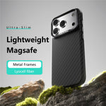 ABEEl for iPhone 18 Pro / 17 Pro Magnetic Case PC + TPU Ultra Thin Minimalist Phone Cover