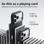 ABEEl for iPhone 18 Pro / 17 Pro Magnetic Case PC + TPU Ultra Thin Minimalist Phone Cover
