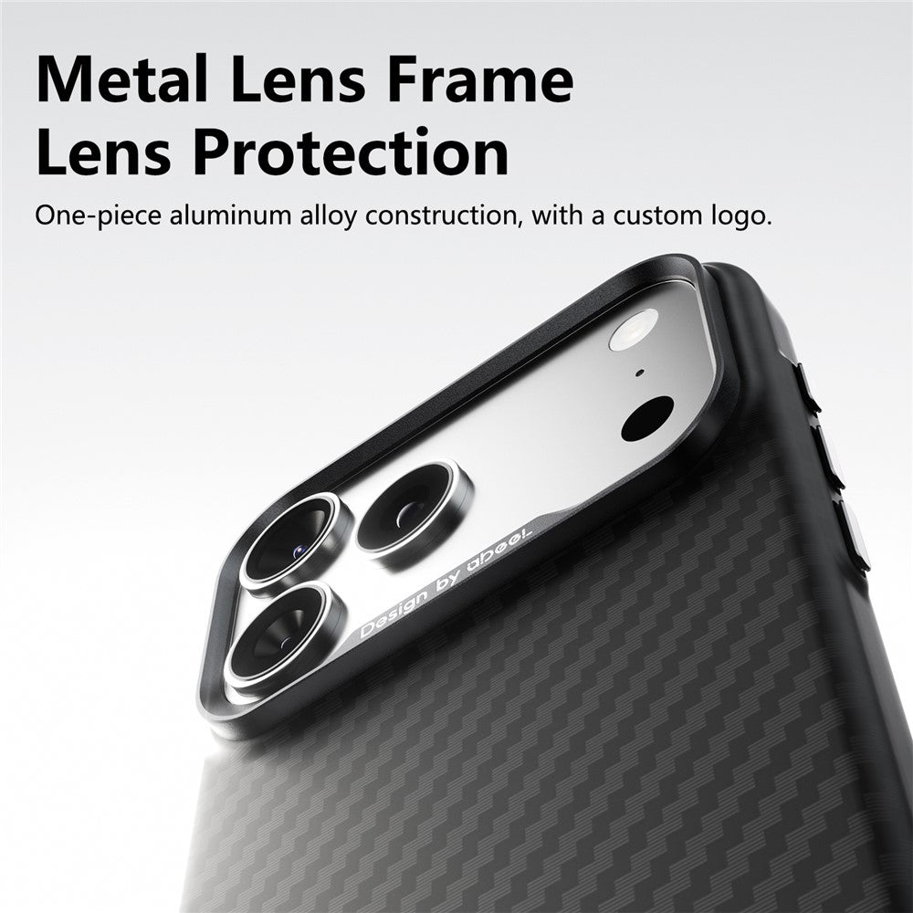ABEEl for iPhone 18 Pro / 17 Pro Magnetic Case PC + TPU Ultra Thin Minimalist Phone Cover