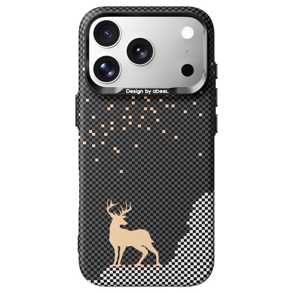ABEEl for iPhone 18 Pro / 17 Pro Magnetic Case PC + TPU Ultra Thin Minimalist Phone Cover