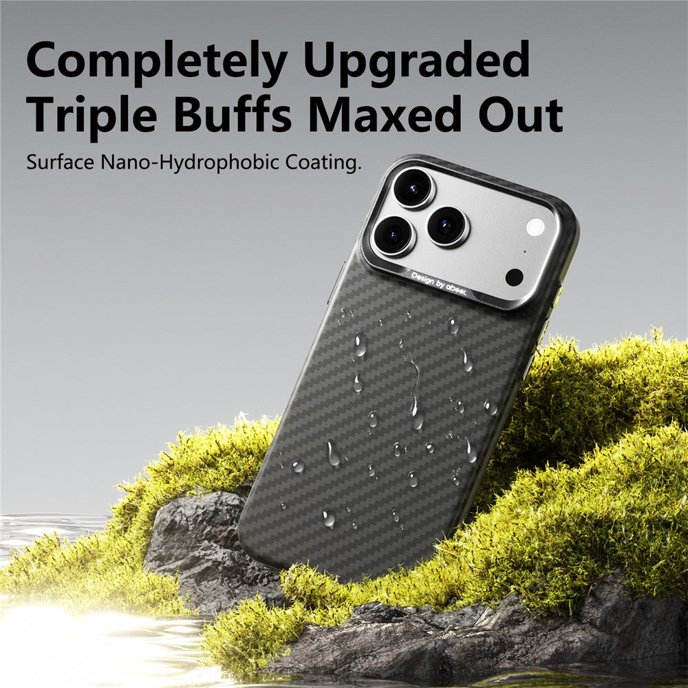 ABEEl for iPhone 18 Pro Max  /  17 Pro Max Magnetic Case PC + TPU Ultra Thin Minimalist Phone Cover