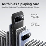 ABEEl for Google Pixel 11 Pro XL Magnetic Case PC + TPU Ultra Thin Minimalist Phone Cover