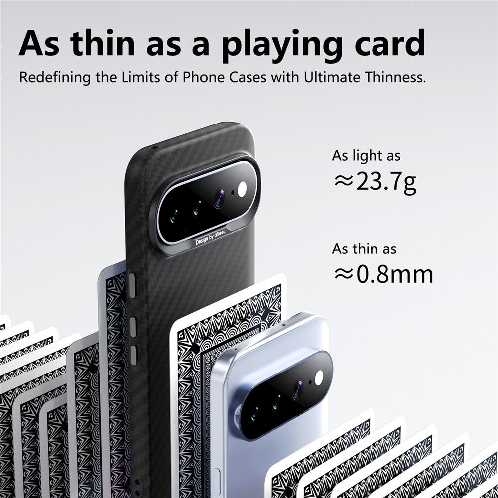 ABEEl for Google Pixel 11 Pro XL Magnetic Case PC + TPU Ultra Thin Minimalist Phone Cover