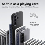 ABEEl for Samsung Galaxy A37 5G Magnetic Case PC + TPU Ultra Thin Minimalist Phone Cover