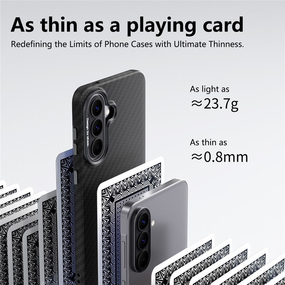ABEEl for Samsung Galaxy A37 5G Magnetic Case PC + TPU Ultra Thin Minimalist Phone Cover