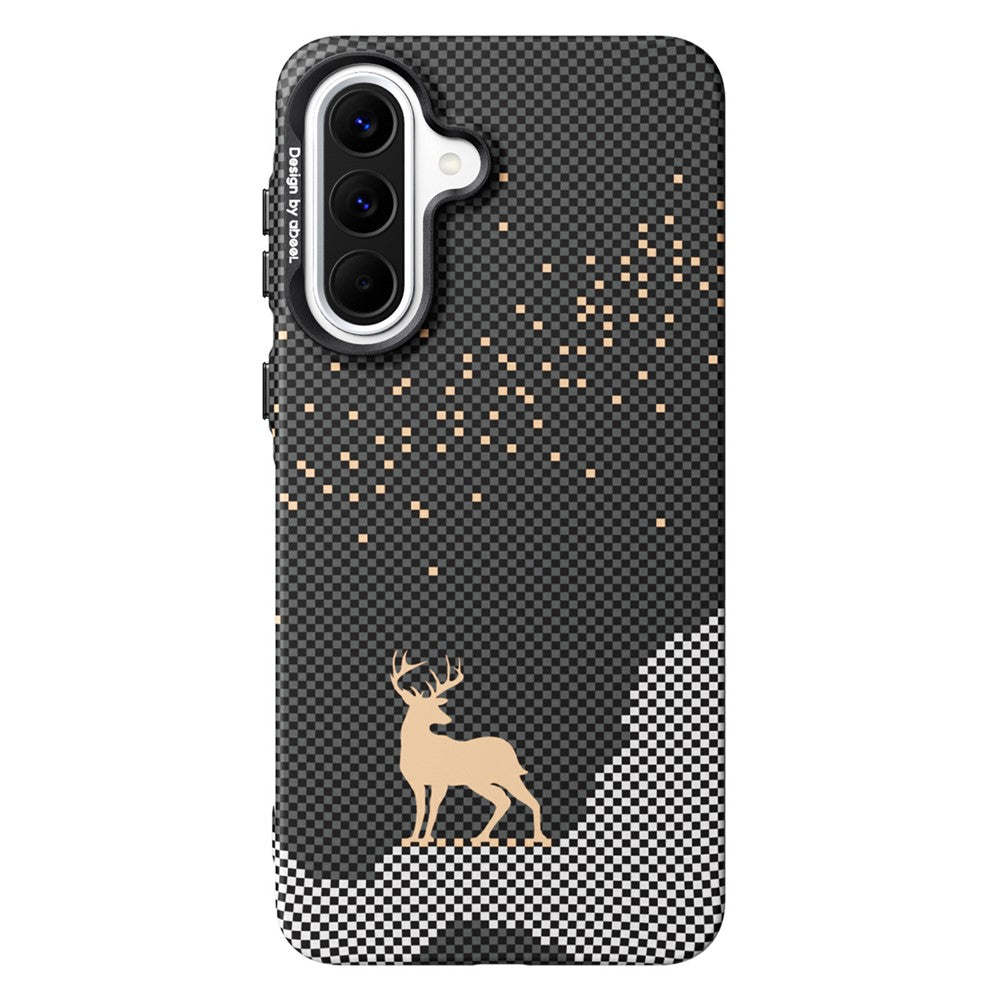 ABEEl for Samsung Galaxy A37 5G Magnetic Case PC + TPU Ultra Thin Minimalist Phone Cover