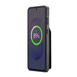 MAGGING K1-serien för Samsung Galaxy S26 FE magnetiskt skal PC + TPU + PU mobilskal med korthållare
