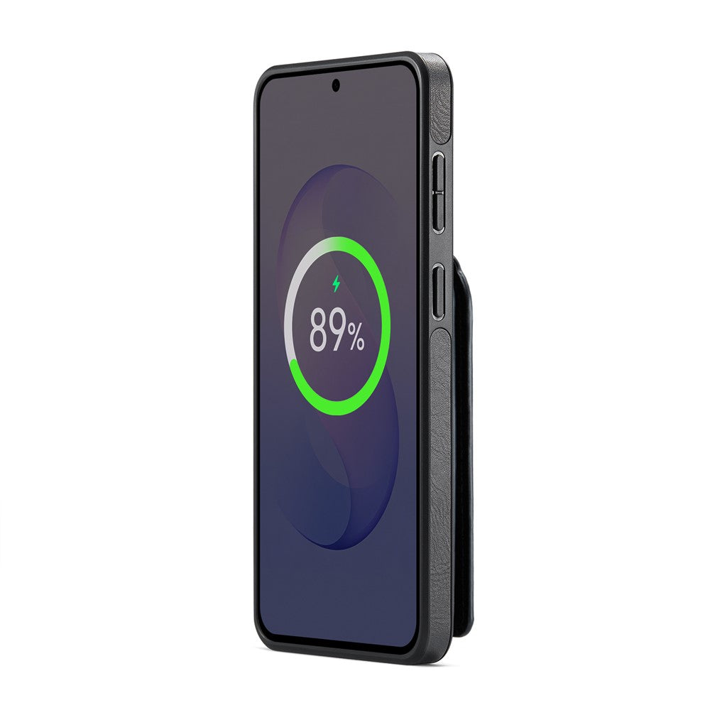 MAGGING K1-serien för Samsung Galaxy S26 FE magnetiskt skal PC + TPU + PU mobilskal med korthållare