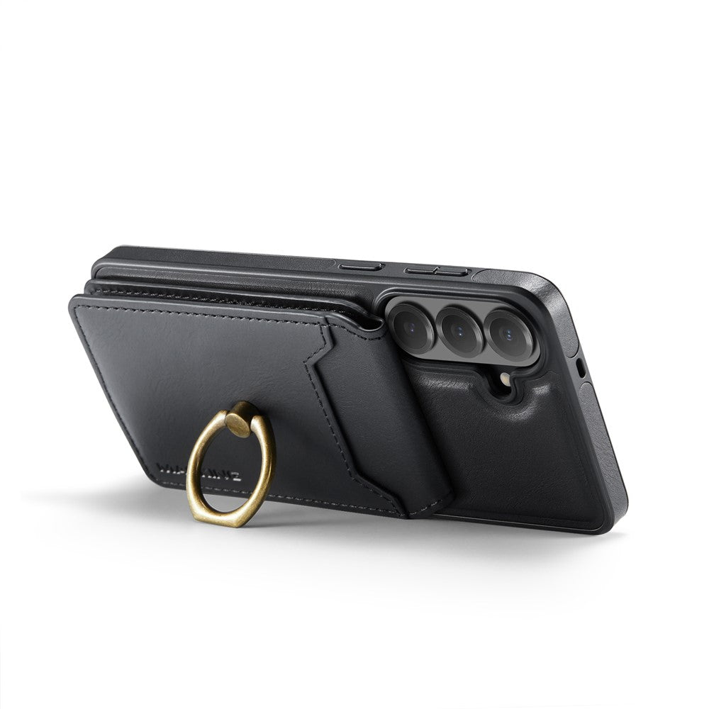 MAGGING K1-serien för Samsung Galaxy S26 FE magnetiskt skal PC + TPU + PU mobilskal med korthållare