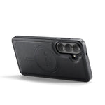 MAGKING K1 Series For Samsung Galaxy S26 FE Magnetic Case PC + TPU + PU Leather Phone Cover