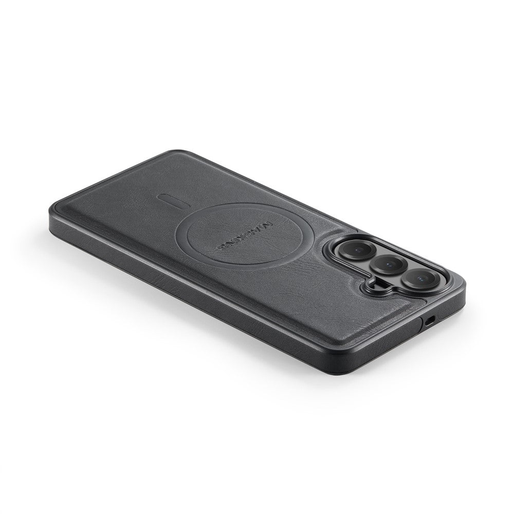 MAGKING K1 Series For Samsung Galaxy S26 FE Magnetic Case PC + TPU + PU Leather Phone Cover