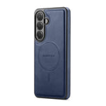 MAGKING K1 Series For Samsung Galaxy S26 FE Magnetic Case PC + TPU + PU Leather Phone Cover