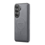 MAGKING K1 Series For Samsung Galaxy S26 FE Magnetic Case PC + TPU + PU Leather Phone Cover